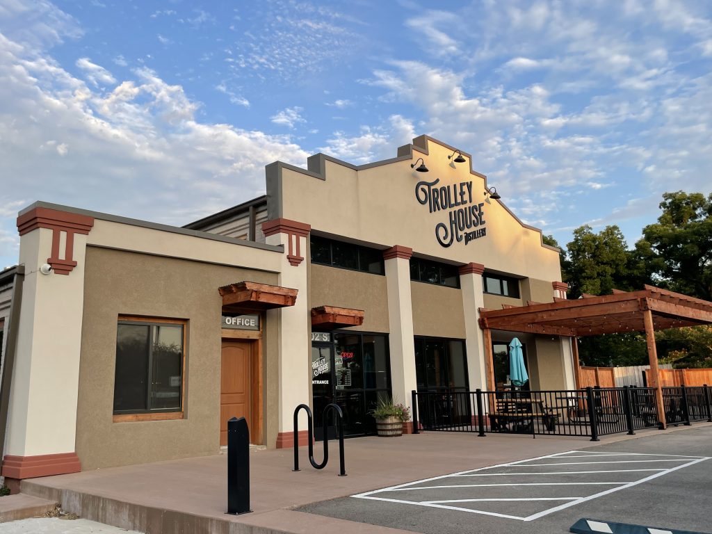 Front of Trolley House